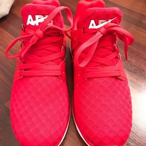 Apl red sneakers